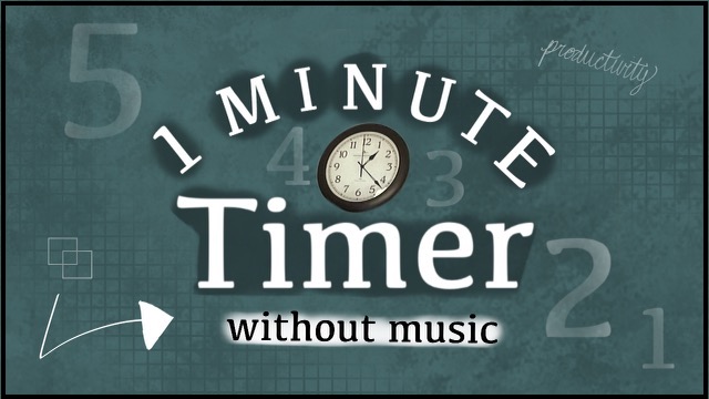 One Minute Timer Without Music